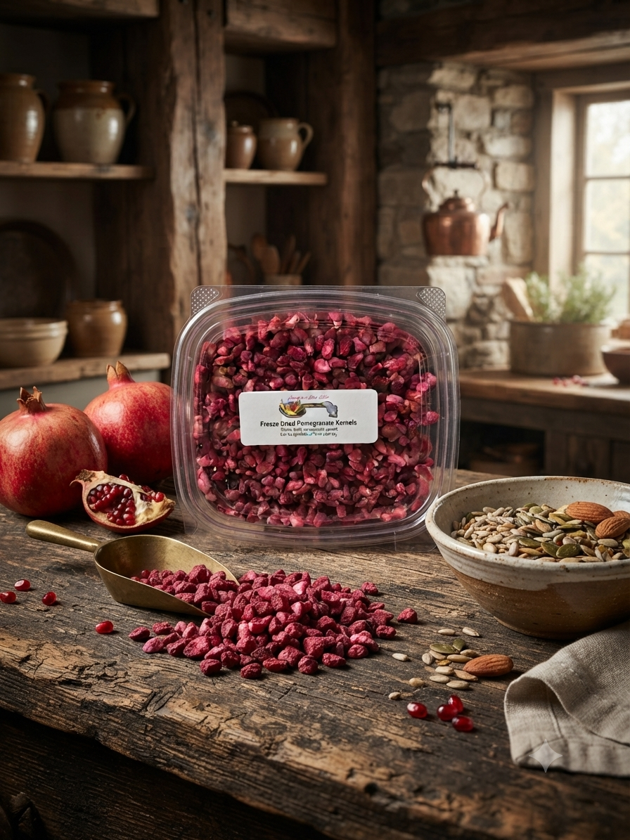 Freeze Dried Pomegranate Kernels