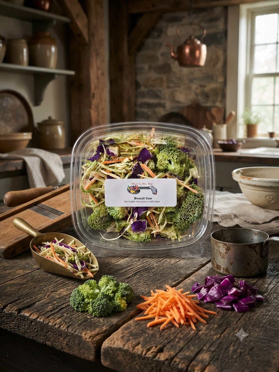 Broccoli Slaw-Freeze Dried