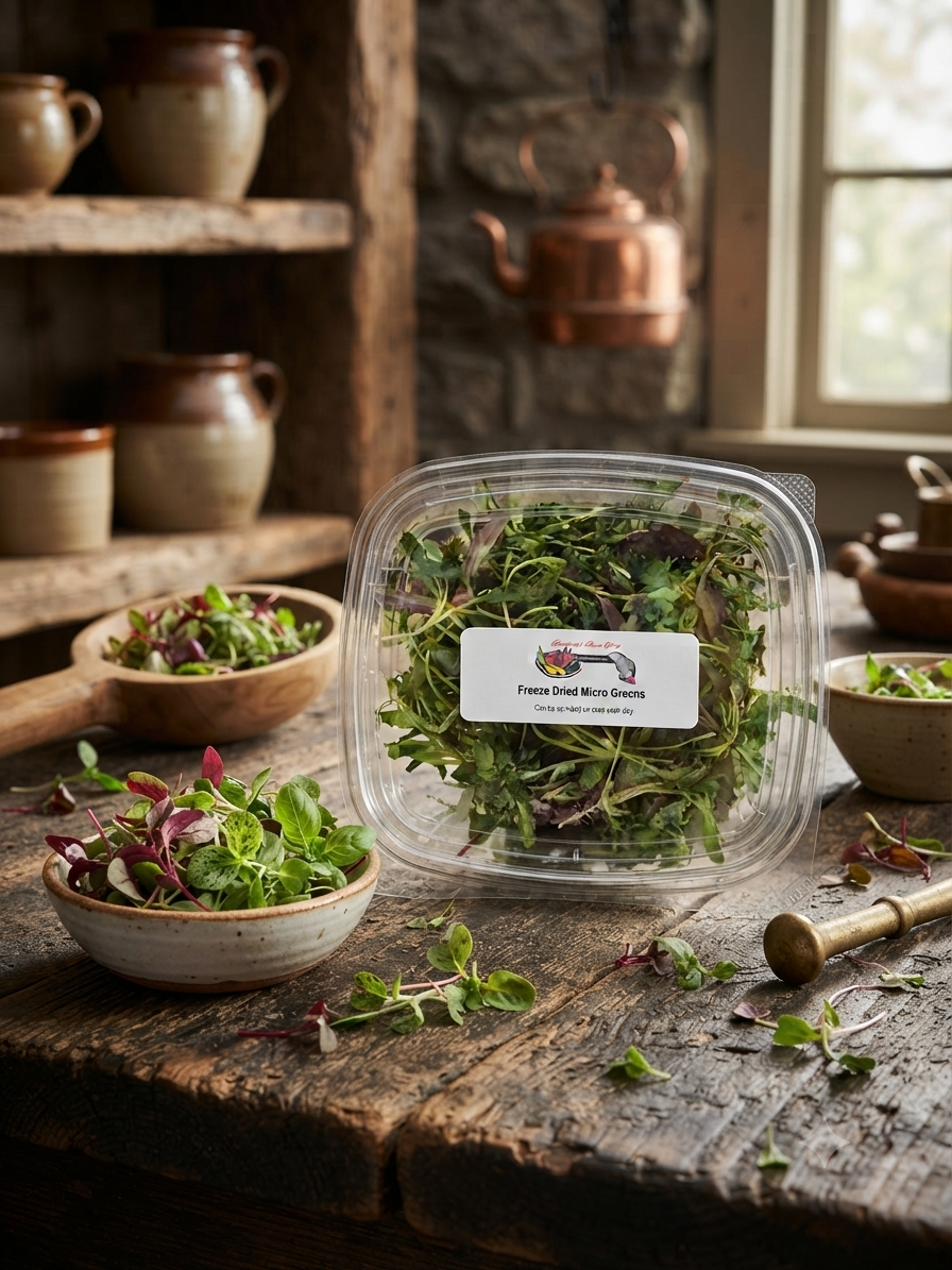 Freeze Dried Mixed Micro Greens
